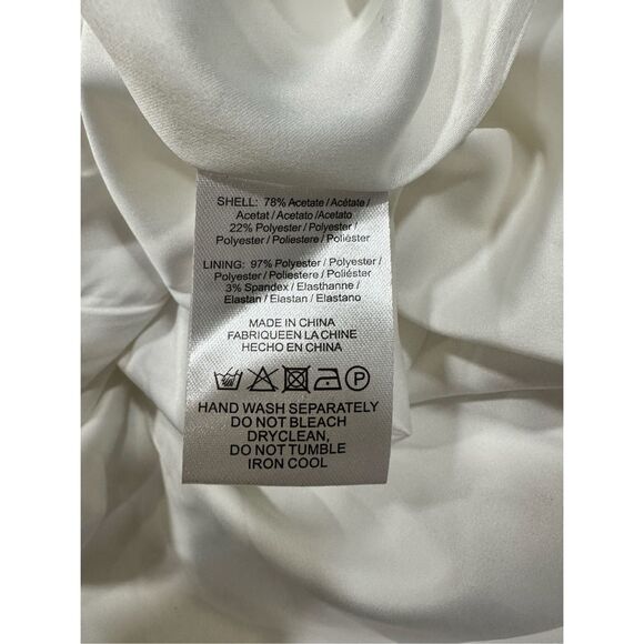 NWT SAU LEE Priyanka Dress in Ivory US 10 $495 - Picture 9 of 9